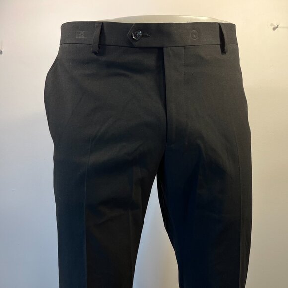 M101 Tommy Hilfiger Men's Stretch Modern Fit Suit Separates Black Pants - NWT - Picture 3 of 11